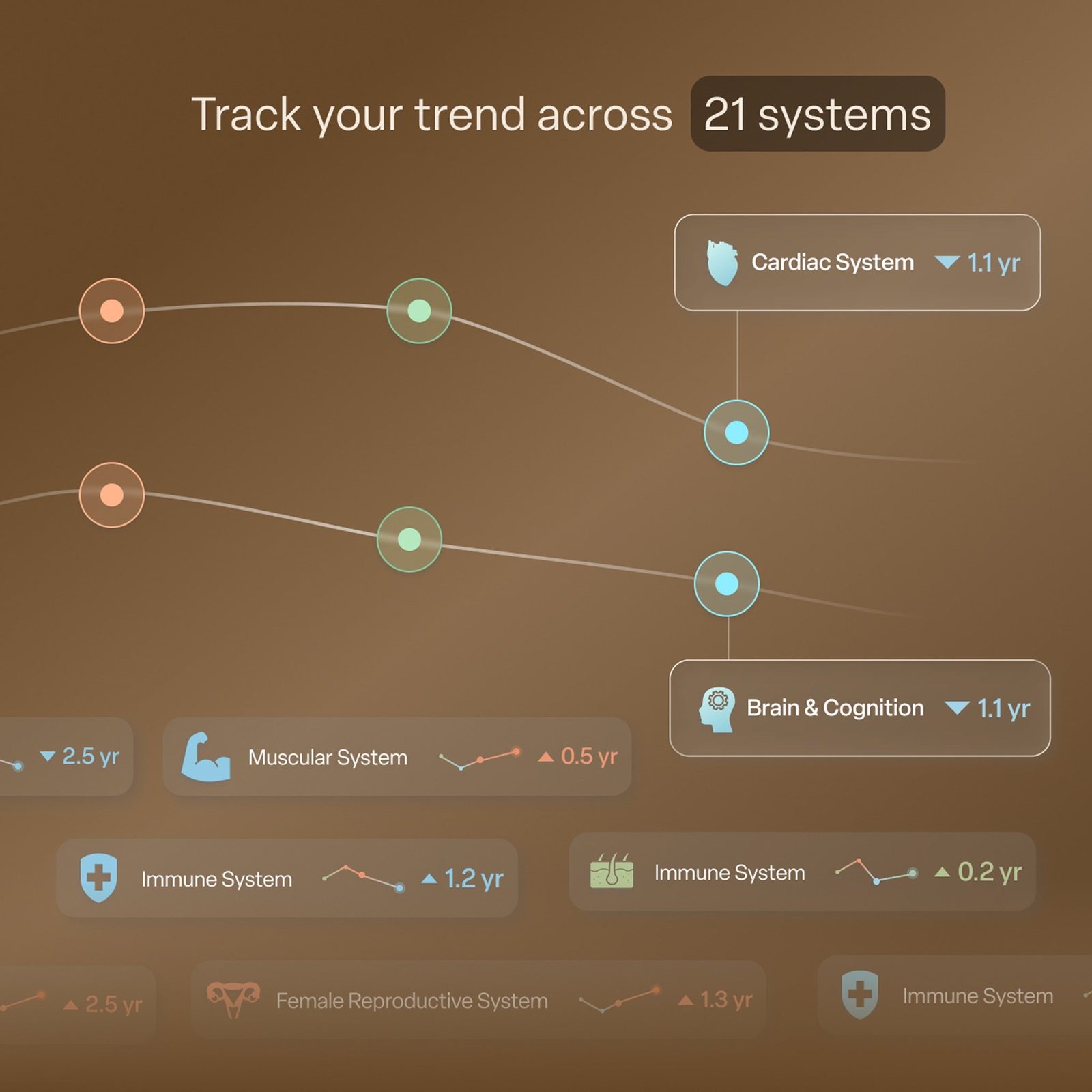 SystemAge longitudinal tracking